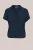 WE Fashion – Dames blouse met structuur – Curve – Regular fit – Marineblauw – Livaeco™ Viscose – Plus Size