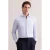 Seidensticker slim gestreept casual overhemd blauw