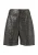COMMA Broek  zwart / zilver