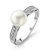 Orphelia Dames 925 Sterling Zilveren Ring – Zilver ZR-3866