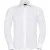 Russell Collection Heren Ultimate Getailleerd Overhemd met Lange Mouwen (Wit)