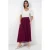 Hoge Taille Bloemige Maxi Rok