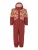 VAUDE Functioneel pak ‘ Snow Cup OVL II ‘  beige / pastelroze / rood