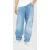 Trussardi 5 Pocket Cargo Loose Fit Denim Indigo Open Hand