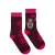 Oilily sokken Asockies bordeauxrood