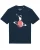 Watapparel Shirt ‘Astronaut says Hi’  donkerblauw / pink / wit