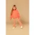 Stains&Stories flared gebloemde legging roze
