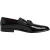 Dolce & Gabbana Zwarte Leren Instap Herenschoenen Loafers