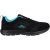 Slazenger Vlakke sneakers van mesh voor dames (ZWART/BLAUW)