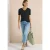 Basic katoenen shirt