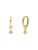 Lucardi Oorbellen ‘Stern’  goud