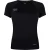 Canterbury Dames Super Lichte Korte Mouwen T-Shirt (Zwart/Gunmetal Grijs)