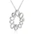 Orphelia Dames 925 Sterling Zilveren Ketting met Hanger – Zilver ZH-4665