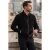 Mans Black Goat Suede MA-1 Bomberjack-North