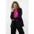 EsQualo Blazer Jacquard Stretch Black
