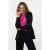 EsQualo Blazer Jacquard Stretch Black