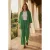 Langemouw Blouse & Midden Taille Wijde Pijpen Broek Set