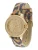 GUESS Analoog horloge  bruin / lichtbruin / goud