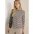 Cecil Dames Gestreept shirt met structuur in Bruin
