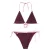 MANGO TEEN halter bikini donkerpaars/roze