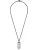 Philipp Plein Ketting  zwart / zilver