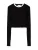 Bershka Trui  zwart / wit