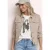 Shirt met ronde hals en print