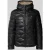 Blauer Usa Leren jack met labelpatch, model ‘DROHAN’