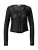 ABOUT YOU x Emili Sindlev Gebreid vest ‘Ronja’  zwart