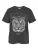 Noisy may Shirt ‘NMBRANDY’  antraciet / wit