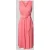 ROBE LÉGÈRE Midi-jurk met V-hals en bindceintuur