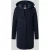 Christian Berg Woman Selection Lange jas met capuchon en klepzakken