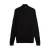 Geborduurd 1/4 zip in merinowol Lyle & Scott