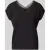 Zero Regular fit t-shirt van viscosemix met gaatjes-stitching