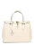 Roberta M Beige Rundleer Tas