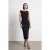 Mouwloze Bodycon Midi Jurk