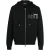 Dsquared2 Icon Outline Logo Zip Black Hoodie