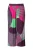 Ulla Popken Broek  lichtgroen / pruim / donkerlila / pink