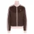 ADIDAS ORIGINALS Sweatvest ‘Classic’  donkerbruin / rosa