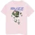 Disney Meisjes Lightyear Buzz Sprong naar Actie Katoenen T-Shirt (Baby Roze)