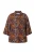 Angel of Style Blouse  lichtgrijs / oranje / zwart
