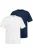 JP1880 Shirt  donkerblauw / wit