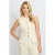 FLURESK denim gilet zand