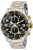 Invicta Specialty 69814 Herenhorloge – Quartz Uurwerk – Staal met Zwarte Wijzerplaat – 48 mm