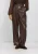 Dante6 Wijde Broek Dames Minora Faux Leather Barrel Pants,