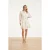 Smashed Lemon Jurk met abstracte structuurstof |