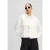 Karl Lagerfeld Asymmetric Hoodie Cannoli Cream