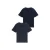 V-hals T-shirt van katoen Tom Tailor (x2)
