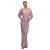 V-hals Paillettenjurk dames Goddiva Maxi