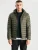 TEESHOPPEN Tussenjas ‘ Hooded Light ‘  olijfgroen
